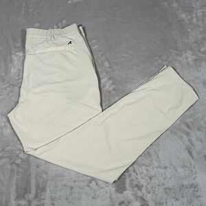 Redvanly Kent Pull-On Trouser Mens XL Oat Beige Performance Golf Pants Stretch